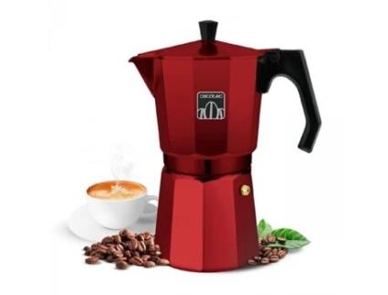 Cafeteira Italiana CECOTEC Mokclassic 1200 Vermelho