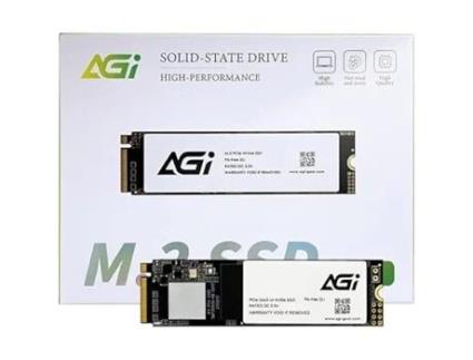Disco Rígido AGI Ai198 Cache Slc Tecnologia Ldpc Ecc Avançada Pcie Gen 3 X 4