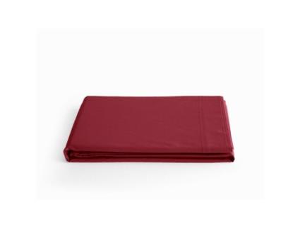 Lençol Superior VENT DU SUD Percal Puro Penteado Longas Fios Vento Sul Branco (ios/cm)