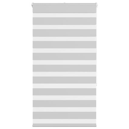 vidaXL Cortina de zebra 75x150 cm largura do tecido 70,9 cm poliéster