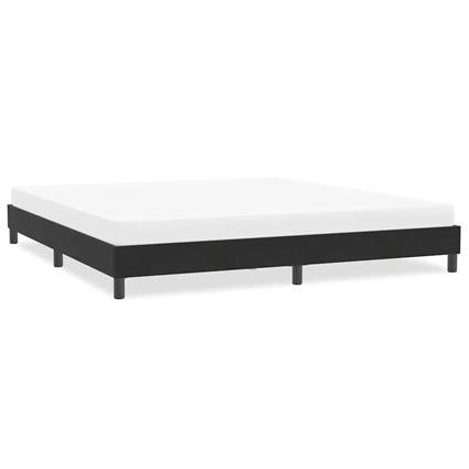 vidaXL Estrutura de cama sem colchão 200x210 cm veludo preto