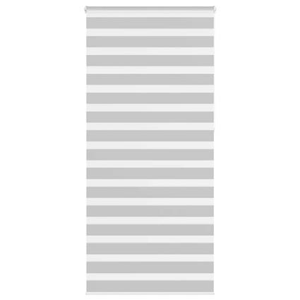 vidaXL Cortina de zebra 100x230 cm largura do tecido 95,9 cm poliéster