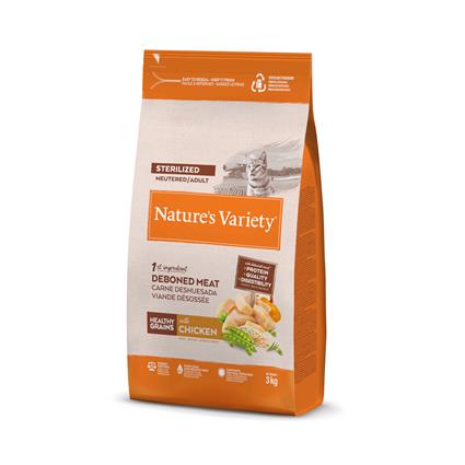 Nature's Variety Healthy Grains Sterilised de frango - 3 kg