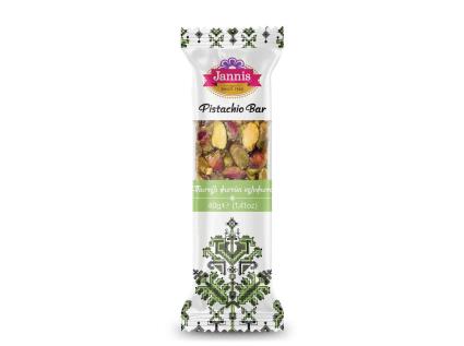 Barras Jannis Pistacho 40g