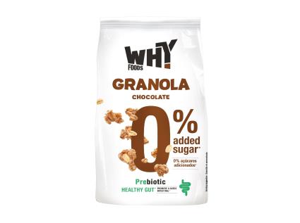 Granola Why Foods Chocolate 0% Açúcar 300 G