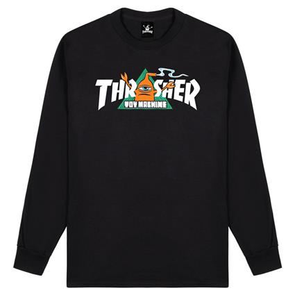 Thrasher Camiseta De Manga Comprida Vortex