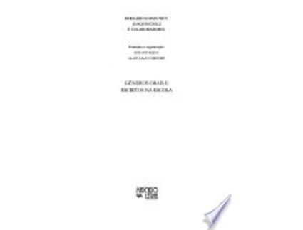 Livro Generos Orais e Escritos na Escola de Joaquim Dolz (Português do Brasil)