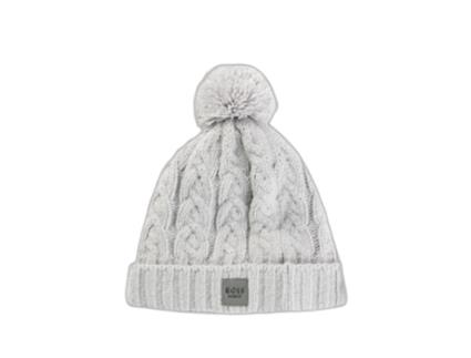 Gorro Unissexo BOSS EQUESTRIAN Bobble Cinzento (Tamanho Único)