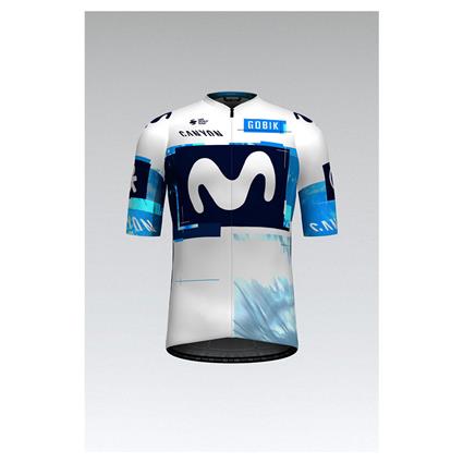 Gobik Movistar Camisola De Ciclismo De Manga Curta Odyssey Movistar Team 2025