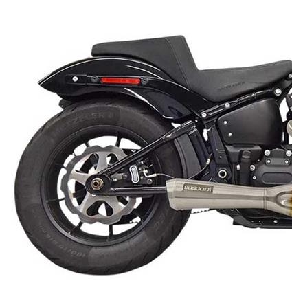 Bassani Xhaust Sistema De Escape Completo Homologado 2-1 Shrt M8 St Harley Davidson Ref:1s73ss Stainless Steel