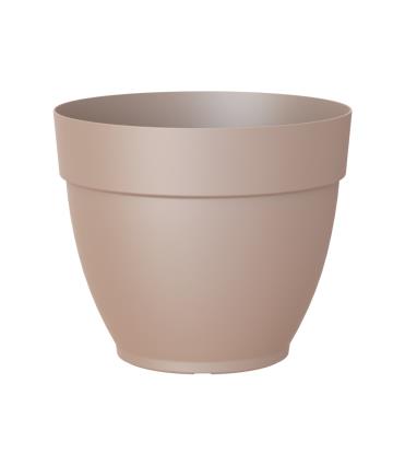 Vaso de resina CAPRI CAMPANA 40CM TORTORA