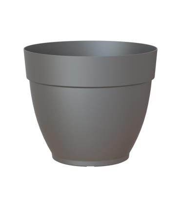 Vaso de resina CAPRI CAMPANA 40CM ANTRACITE