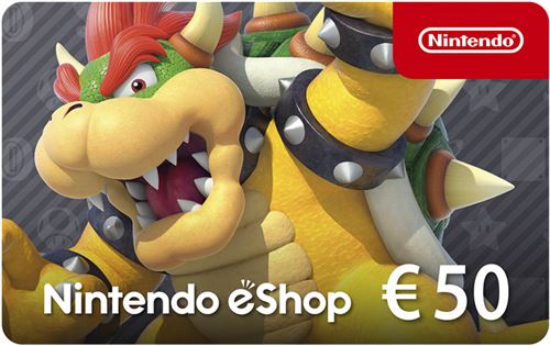 eShop digital - 50 euros