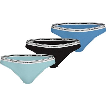 Calvin Klein Calcinhas 000qd5207e 3 Unidades
