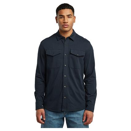 G-star Camisa De Manga Comprida Marine Pockets
