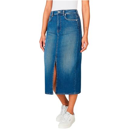 Pepe Jeans Saia Jeans Pl901186 Midi