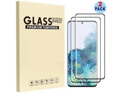 [2 Peã§As] Vidro Temperado Samsung S20+ 5G Película Protetora de Vidro Película para Samsung Galaxy S20+ 5G 6,7 Cobertura Total