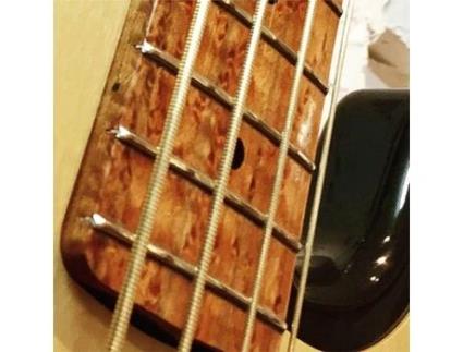 La Bella Conjunto de Cordas Baixo Elétrico de 6 Cordas Apartamentos Dourados 0