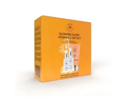 Warda- Glowing Glory Vitamin C Gift Set Soro de Óleo Soro para Olhos Hidratante WARDA SKINCARE