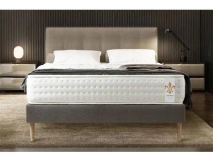 Colchão Base Vingt Quatre LITIER_DELUXE_TRADITION Espuma com memória Cinzento (200x200cm)