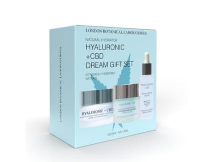 Lbl- Conjunto de Presente Hyaluronic Cbd Dream Soro Hidratante Olhos LONDON BOTANICAL LABORATORIES