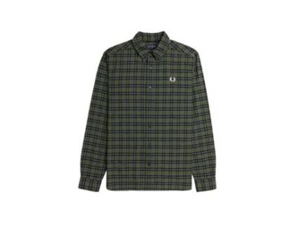 Camisa de Homem FREDPERRY Verde (L)