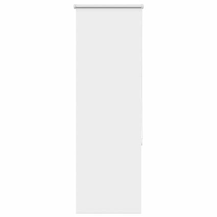 vidaXL Persiana de enrolar 50x130 cm largura tecido 45,7 cm poliéster