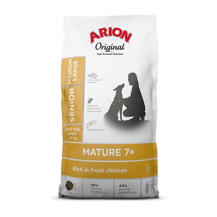 Arion Original Mature 7+ Medium/Large com frango - 12 kg