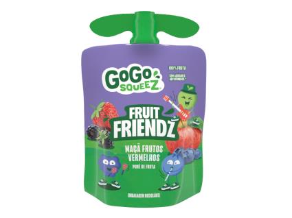 Saqueta Fruta Go Go Squeez Frutos Vermelhos 90g