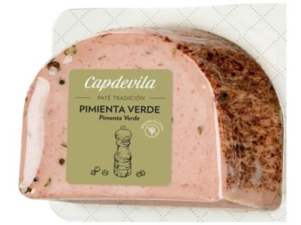 Patés Capdevila Pimenta Verde 55g