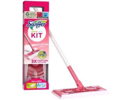 Mopa Pink Kit 8 Panos Secos 3 Húmidos SWIFFER