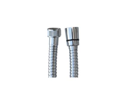 Flexo para Torneira de Chuveiro Inox Cor Cromada 1 55M G1/2-G1/2 Sistema Antitorção RAMON SOLER