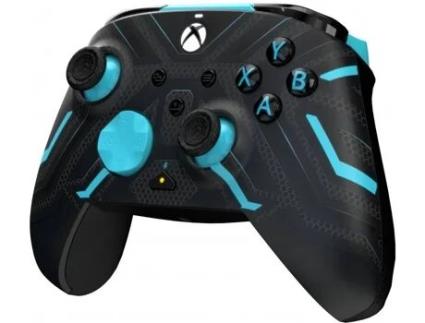 Comando PDP Xbox Series X Wired Controller Titan Steel Rematch Glow