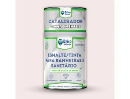 Esmalte/Tinta para Banheiras e Sanitário Rosa Claro Marilyn SATINA 600+150 ML BRICOSALVAJE