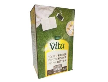 Sementes de Relva Rústica VITA, Instalação e Manutenção Fáceis, Ideal para Jardim, Decorativa, Robusta e Densa, Ray-Grass VITA