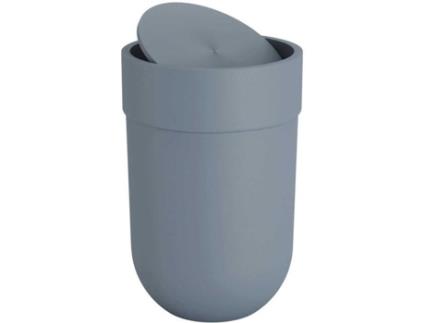 Lixeira de banheiro com tampa giratória 6 litros Touch