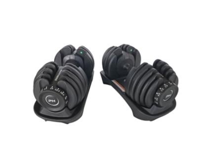 Haltere Ajustável 24Kg Preto PH FITNESS