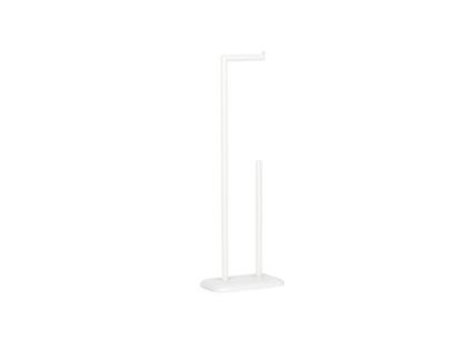 BA70056 Porta-rolos de banheiro em metal branco ANDREA HOUSE