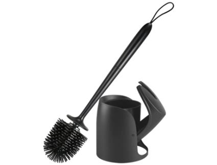 Conjunto de Escova de Banheiro em Silicona com Suporte Automático MEOIRUERY