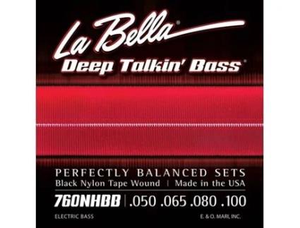 La Bella Conjunto de Cordas Beatle Elétrico Corda de Nylon Preto 0500650801