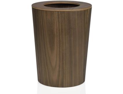 PA17049 Lixeira de madeira cor de nogueira ANDREA HOUSE