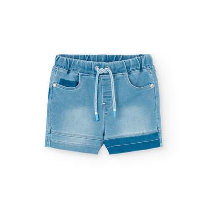 Boboli Calções Knit Denim