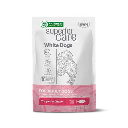 Nature´s P Suplemento Para Cães Cães Brancos-atum 24x70g Superior Care Adult