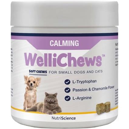 Nutriscience Suplemento Para Animais De Estimação Wellichews 123.4g 120 Unidades