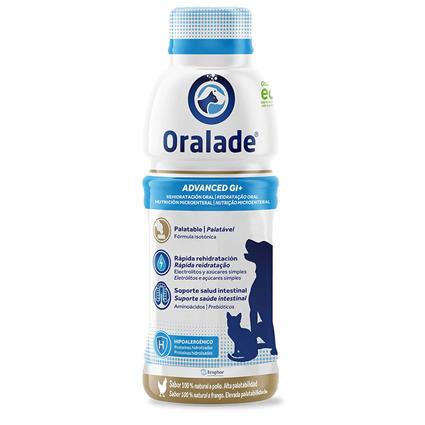 Ecuphar Suplemento Para Animais De Estimação 6x500ml Oralade Advanced Gi