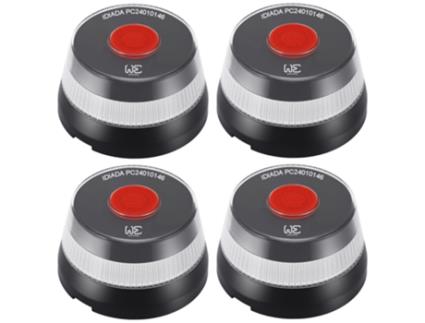 4 Luz de emergência para carro WE DGT 3.0 (obrigatório) farol V16 conectado