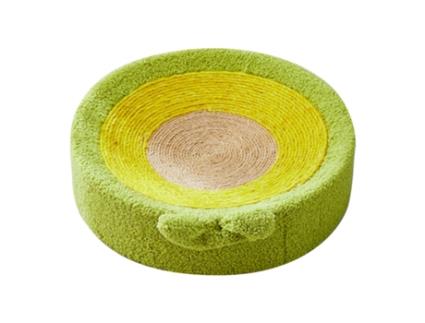 Cama Arranhadora para Gatos Forma Redonda Abacate MEOIRUERY