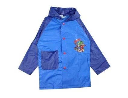 Impermeável de Criança VINGADORES PVC Azul (XS)