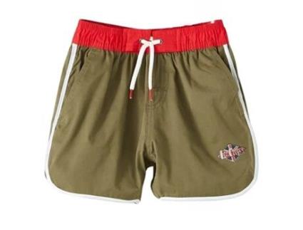 Calções de Criança LEE COOPER Poliéster Laranja (XS)