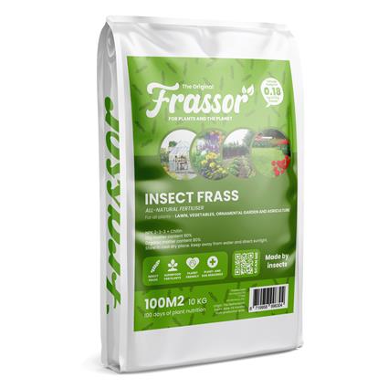 Frassor Insect Frass (10 kg – para 100 m2) - Organifer